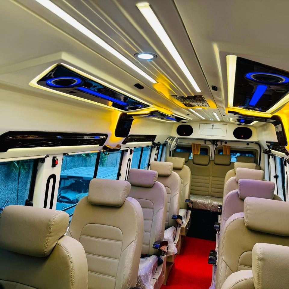 12 Seater Luxury Tempo Traveller