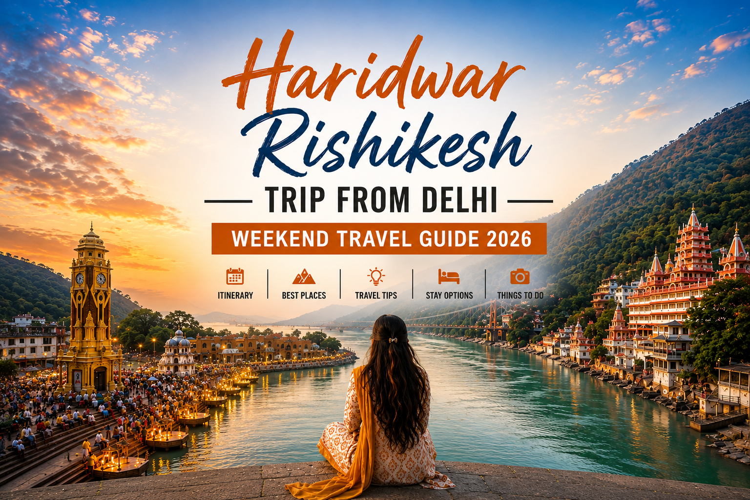 Haridwar Rishikesh Trip from Delhi – Weekend Travel Guide 2026